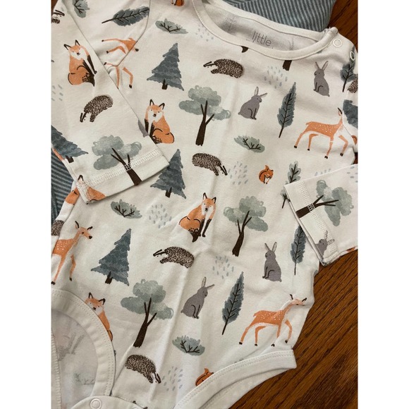 Little Planet Organic By Carters Sweater Romper Outfit 18m - Picture 2 of 9